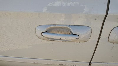 2001-2007 Dodge Caravan Passenger Right Rear Outside Door Handle Back White Pw1