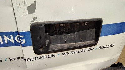 2010-2014 Chevy Express Van Rear License Plate Trim Panel Mount With Handle Oem