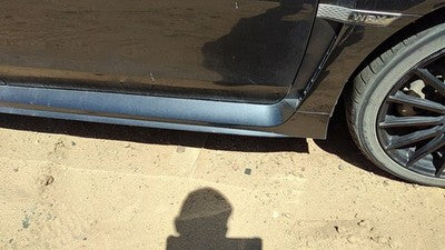 15 16 Subaru Wrx Passenger Right Lower Rocker Moulding Side Skirt Dark Gray Dgm