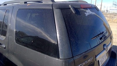 2007 Mercury Mountaineer Driver Left Rear Moulding On Quarter Panel Charcoal G5