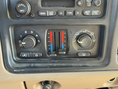 05-07 Silverado 2500 Temperature Control Module In Dash Heater Ac Head Unit Oem
