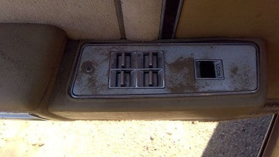 1985 Olds 88 Driver Left Front Power Window Master Control Switch Oem Buttons