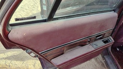 1998 Buick Lesabre Driver Left Rear Door Trim Panel With Switches Back Red