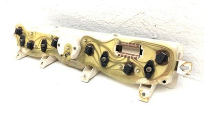 1987-1991 Wrangler Yj Center Gauge Set Oil Fuel Clock Temp Volt Instrument Panel