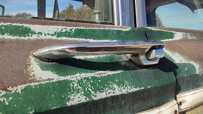 1984 Jeep Grand Wagoneer Driver Left Rear Outside Door Handle Oem Back