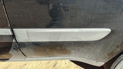03-05 Trail Blazer Driver Left Rear Moulding From Door Back Trim Strip Black