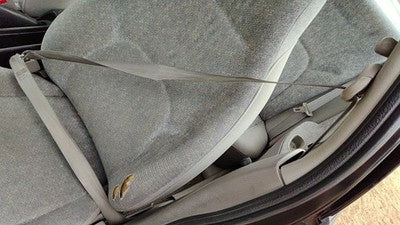 Saturn Sl1 Driver Left Front Seat Belt Retractor Oem Shoulder Gray