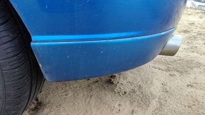 2005 Mazda 3 Driver Left Rear Corner Moulding On Rear Bumper 27B Winning Blue