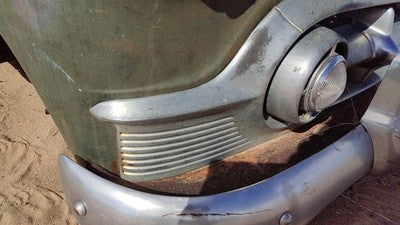 1953 Chevy Bel Air 150 Sedan Passenger Right Front Grille Section Chrome Oem