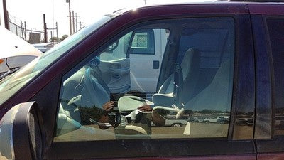 97-02 Ford Expedition Driver Left Front Side Window Door Glass Oem 1L1z7821411aa