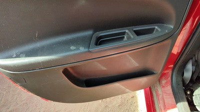 09-16 Chevy Impala Driver Left Rear Door Trim Panel With Switches Back Ebony 19C