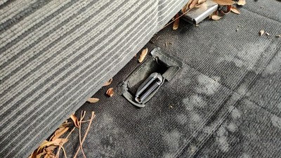 1993 Chevy S10 Blazer Passenger Right Front Seat Belt Buckle Receiver Oem Black