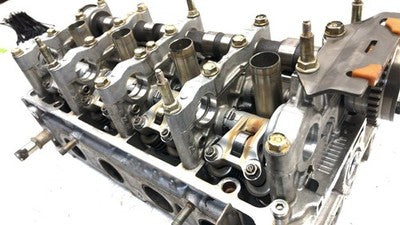 02-05 Honda Civic Hatchback Si Cylinder Head Assembly Oem 2.0L K20A3 One Bad Cam