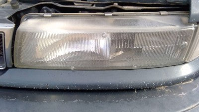 89-92 Galant Vr-4 Driver Left Head Light Front Lamp With Bracket Cracked