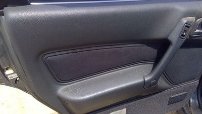 1991 Mitsubishi Galant Vr-4 Driver Left Rear Inside Door Trim Panel Back Black