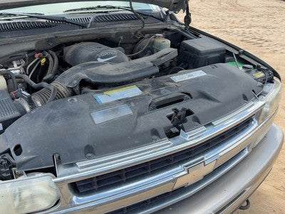 00-02 Chevy Suburban Top Plastic Cover Above Radiator Support Sight Shield Oem