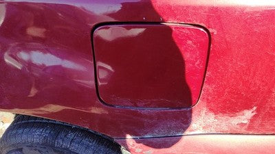 2003-2006 Mitsubishi Outlander Fuel Tank Door With Hinge Gas Lid Oem Filler Red