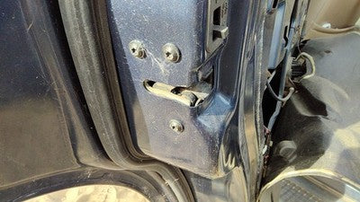 2002-2005 Ford Explorer Driver Left Rear Door Latch With Rods/Cables Oem Back