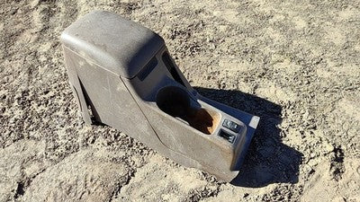1999 2000 2001 Honda Passport Center Console Assembly Oem Bge Beige