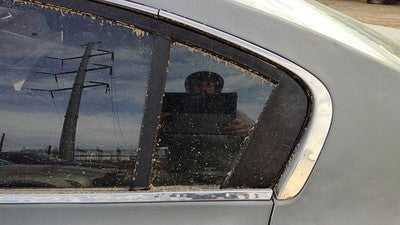 2007-2012 Nissan Altima Driver Left Rear Vent Window Back Door Glass With Frame