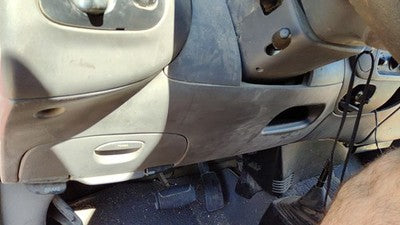 1997-2004 Ford F150 Lower Dash Under Column Knee Bolster Trim Panel Oem Gray