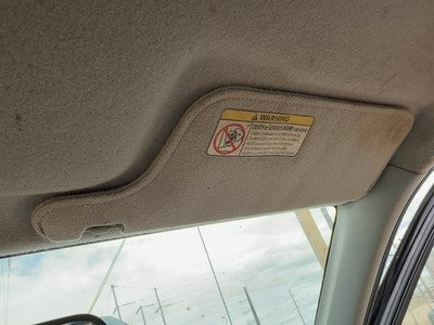 1998 Isuzu Rodeo Passenger Right Sun Visor Oem