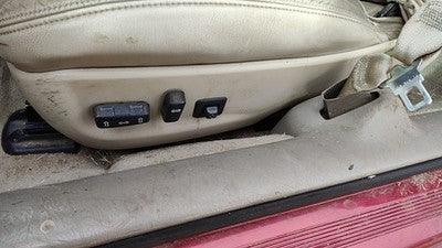 2001 Cadillac Eldorado Driver Left Side Power Seat Switch With Trim Panel Shale