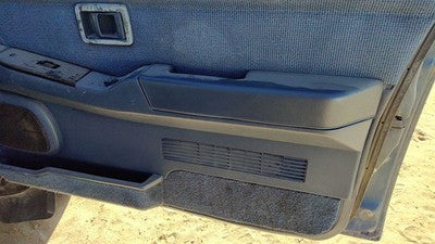 95 Nissan Pathfinder Passenger Right Front Inside Door Trim Panel Only Oem Blue