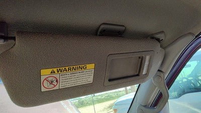 1997 Ford Expedition Passenger Right Sun Visor Oem Gray F2