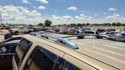 1998 Lincoln Navigator Luggage Rack Cross Bars Only Oem Roof