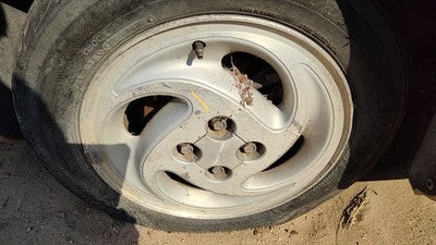 1992-1996 Saturn Sc2 Coupe 15' Aluminum Wheel Oem Factory 4 Slot Rim #1 21010393