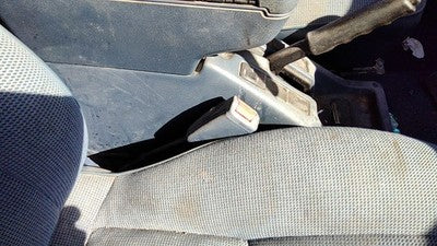 1995 Nissan Pathfinder Passenger Right Front Seat Belt Buckle Receiver Oem Blue
