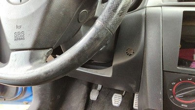 2004-2009 Mazda 3 Lower Dash Under Column Knee Bolster Trim Panel Oem Bp5 Black