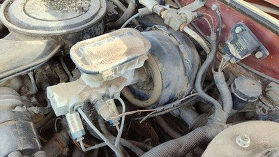 1985-1986 Pontiac Sunbird Power Brake Booster With Master Cylinder Pair Set Oem