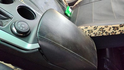 2011-2015 Ford Explorer Center Console Lid Only Oem Arm Rest Fold Down Black Cw