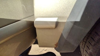 02-05 Explorer Passenger Right Moulding From Fender Trim Strip B2 Harvest Gold