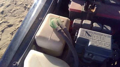 1996 Geo Tracker Coolant Reservoir Radiator Overflow Tank Bottle Oem 1.6l