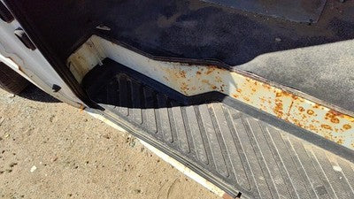 2006 Sprinter Van 3500 Passenger Right Rear Back Lower Sill Step Kick Trim Panel