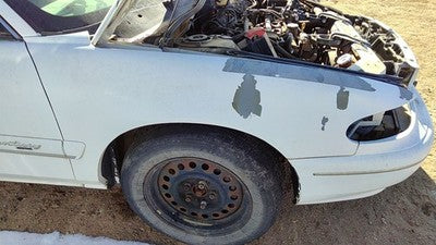 1997-2005 Buick Century Passenger Right Front Fender Oem White 12455104