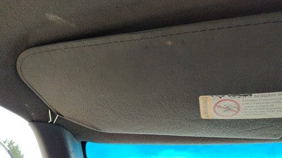 1999 S10 Pickup Driver Left Sun Visor Oem Gray 12D