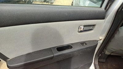 2010 Sentra Sr Driver Left Rear Inside Door Trim Panel With Switches Back Gray X
