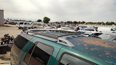 1996 S10 Blazer Luggage Rack Cross Bars Only Oem Roof