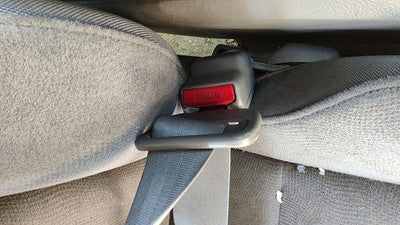 06-09 Honda Civic Passenger Right Front Seat Belt Buckle Receiver Sedan Gr Gray