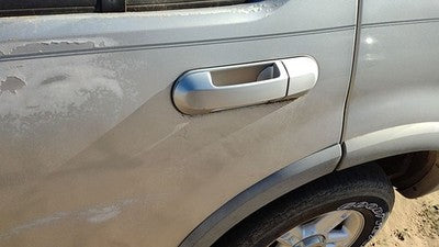 2002-2010 Ford Explorer Driver Left Rear Outside Door Handle Oem Back Silver Ts