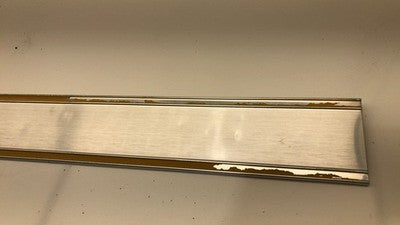 73-80 Chevy Truck Pickup Cab Middle Rear Belt Trim Molding Squarebody Dings