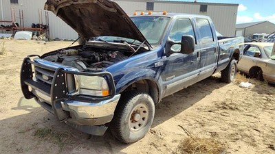 2000-03 F350 Powerstroke Driver Left Front Power Window Regulator With Motor Oem