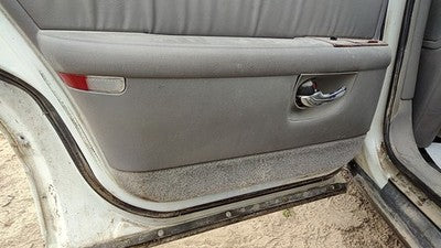 1997-05 Buick Park Ave Driver Left Rear Door Trim Panel With Switches Back Gray