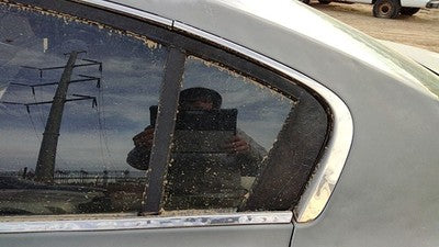 2007-2012 Nissan Altima Driver Left Rear Vent Window Back Door Glass With Frame