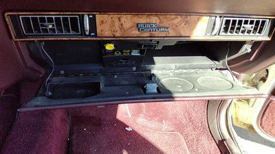 1989 Buick Century Glove Box Assembly Complete Door With Latch Oem Red