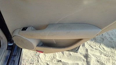 12-13 C300 Passenger Right Rear Door Trim Panel With Switches Back Beige 125